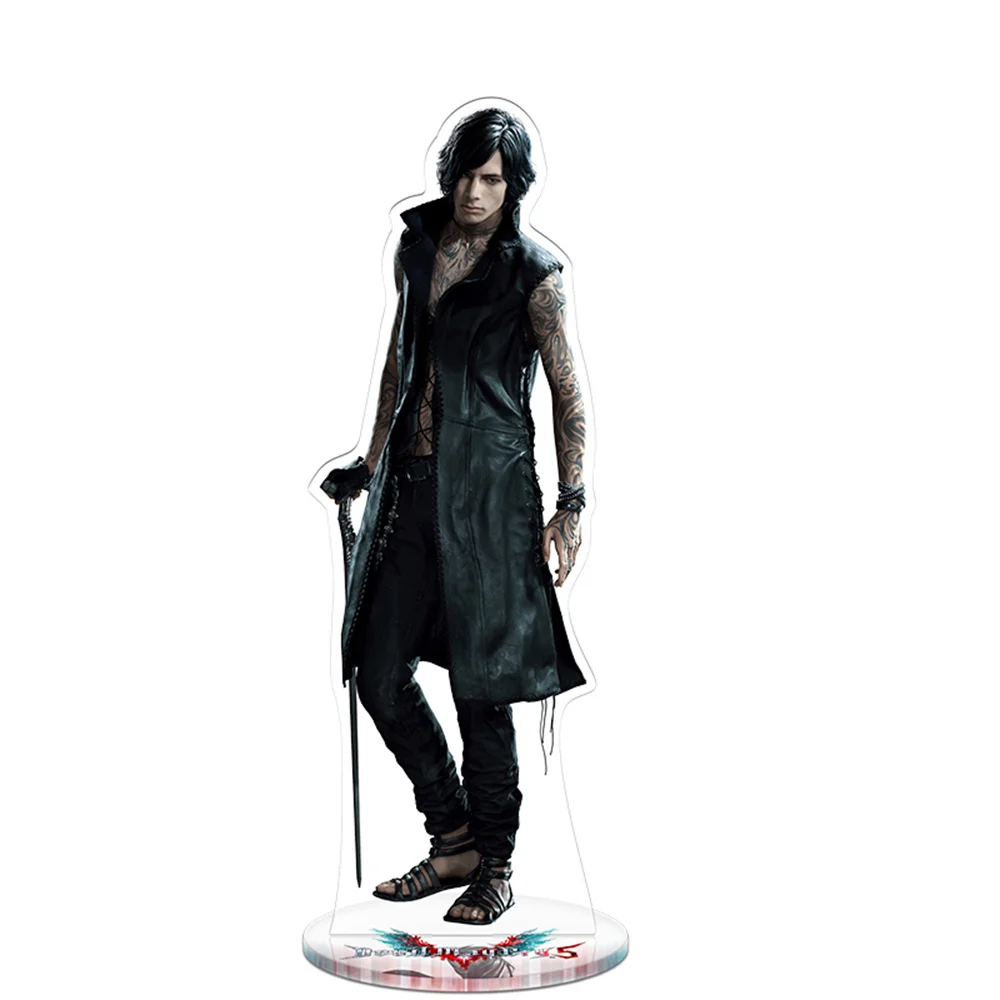 15CM Game Devil Cry Dante Hunter Acrylic Stand Model Cosplay Characters Ornament Accessories Goods Collection Christmas Gifts