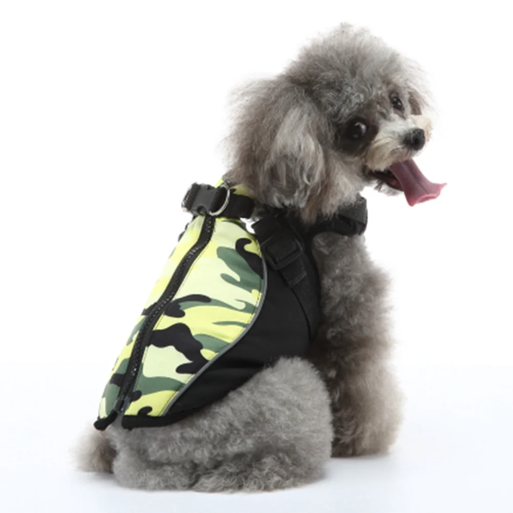 

Chest Back Puppy Costume Stylish Design Comfortable Texture Practical Durable Adorable Special Design Winter Wear-Resistant Dog