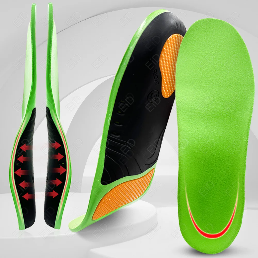 EiD Orthotic Arch Support insoles for the feet Flatfoot Running Insoles for Shoes Sole Orthopedic sports Insoles O/X Leg Unisex