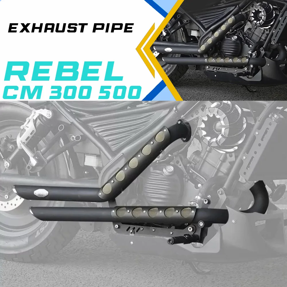 

Выхлопная труба CM300/500, двигатель, нижний обтекатель, передние педали для Rebel 300, Rebel 500, CM300, CM500