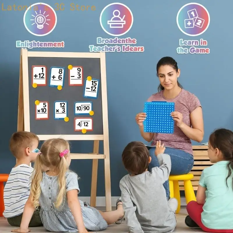 Interaktive Karteikarten für den Mathematikunterricht, Mathematik-Lernwerkzeug für Kinder Vorschulalter, Entwicklung der – Detail 3
