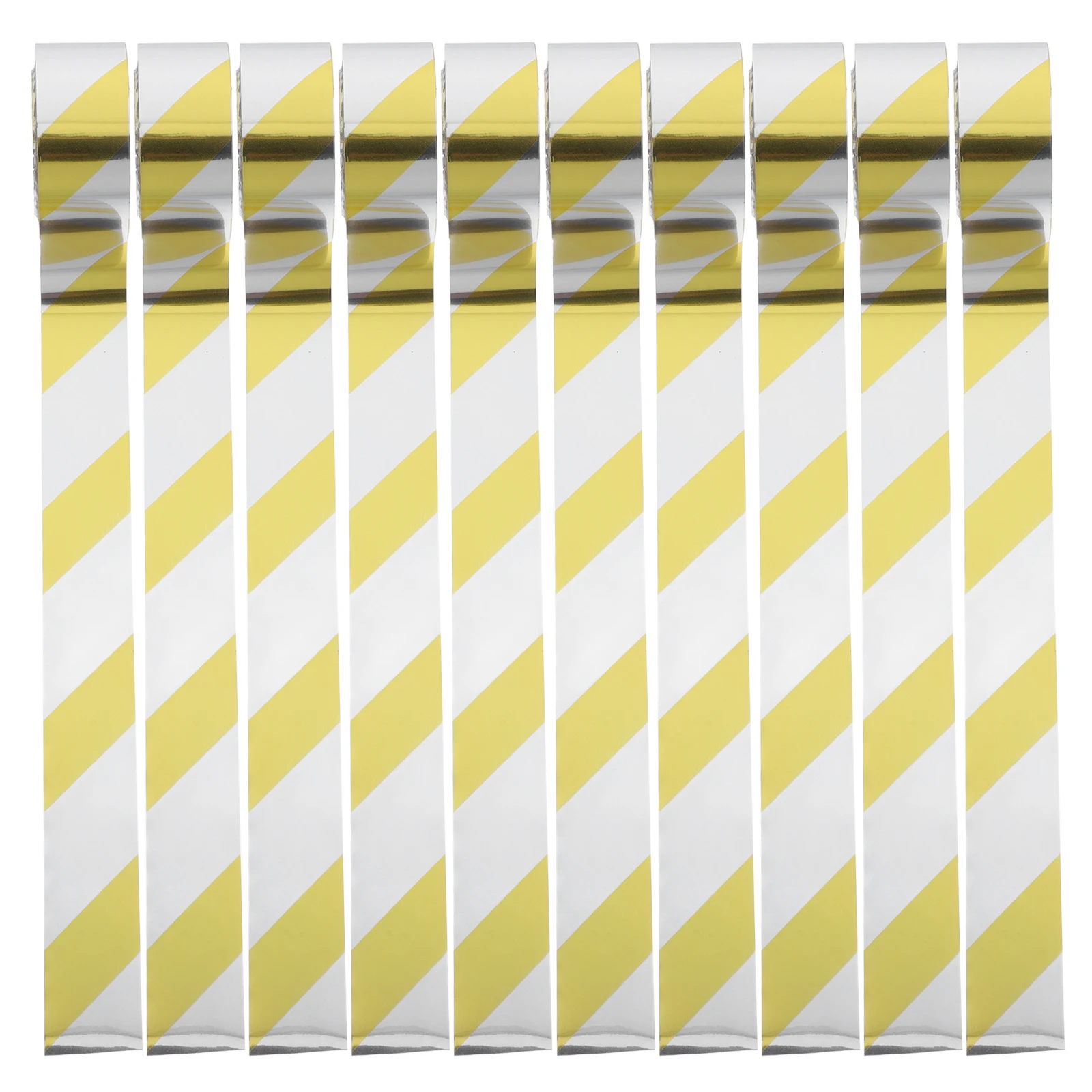 

Quarantine Warning Tape 10 Rolls Red White Stripe Safety Barrier Construction Waterproof Flagging Danger Caution Traffic Signs