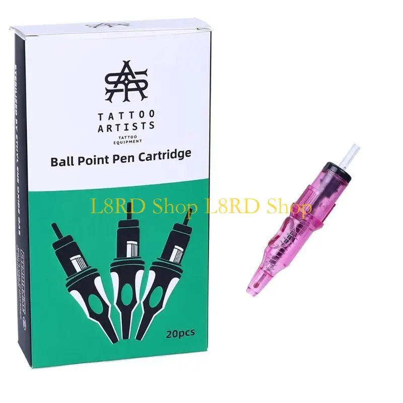 

L8RD 20-Piece Cartridge Integrated Ballpoint Pen for Artists-Designers Student