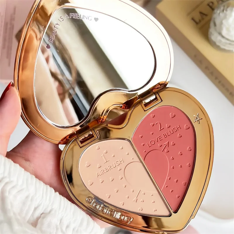 Hot Brand CT Setting Spray Multi-variety Lipstick Jelly Water Light Easy To Color Lip Gloss Love Shape Powder Blusher Makeup
