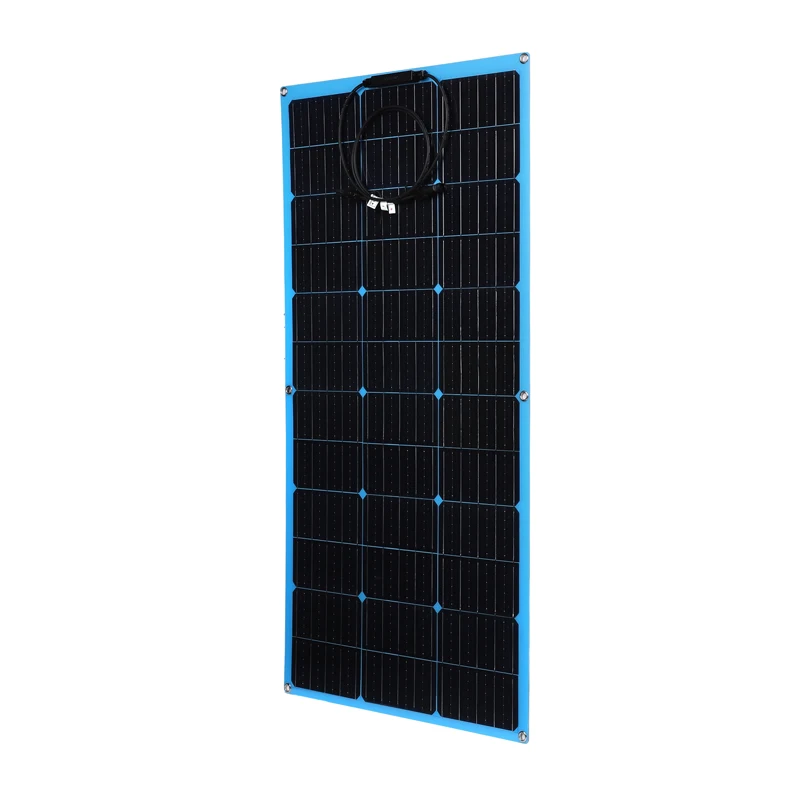 600W 300W Flexible Solar Panel Portable Monocrystalline Solar Cell System For Outdoor Camping Yacht Car RV Boat Power Emergency