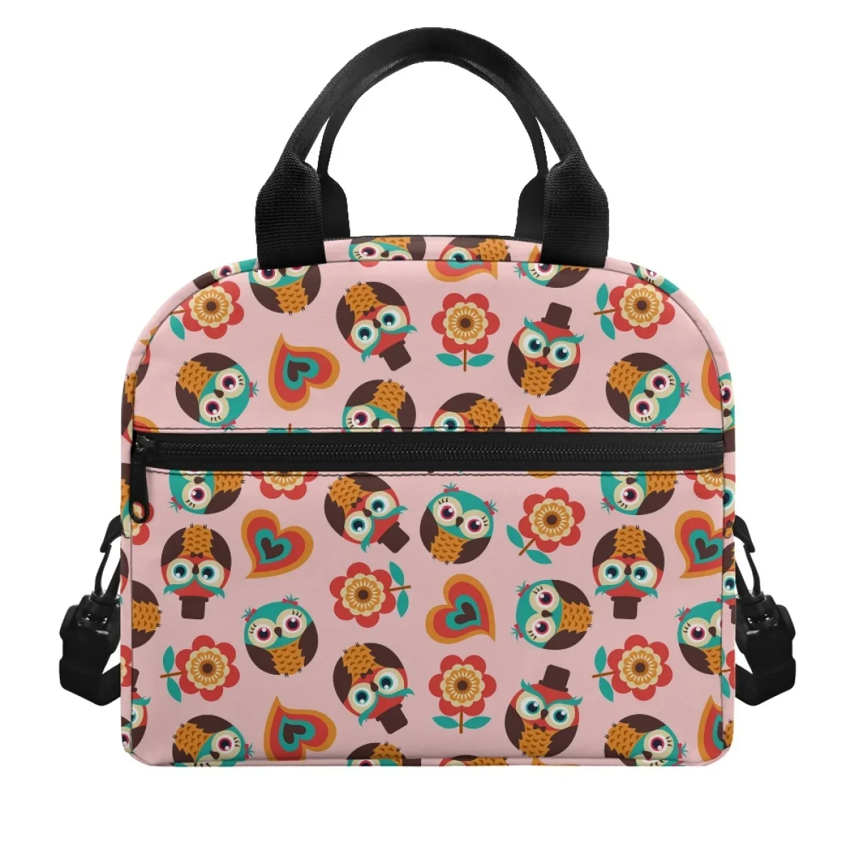 

Lunch Pack Kawaii Candy Colored Parrot Woman Insulated Lunch Bag The Material Soft Comfortable Not Easy To Fade Handbag Satchel