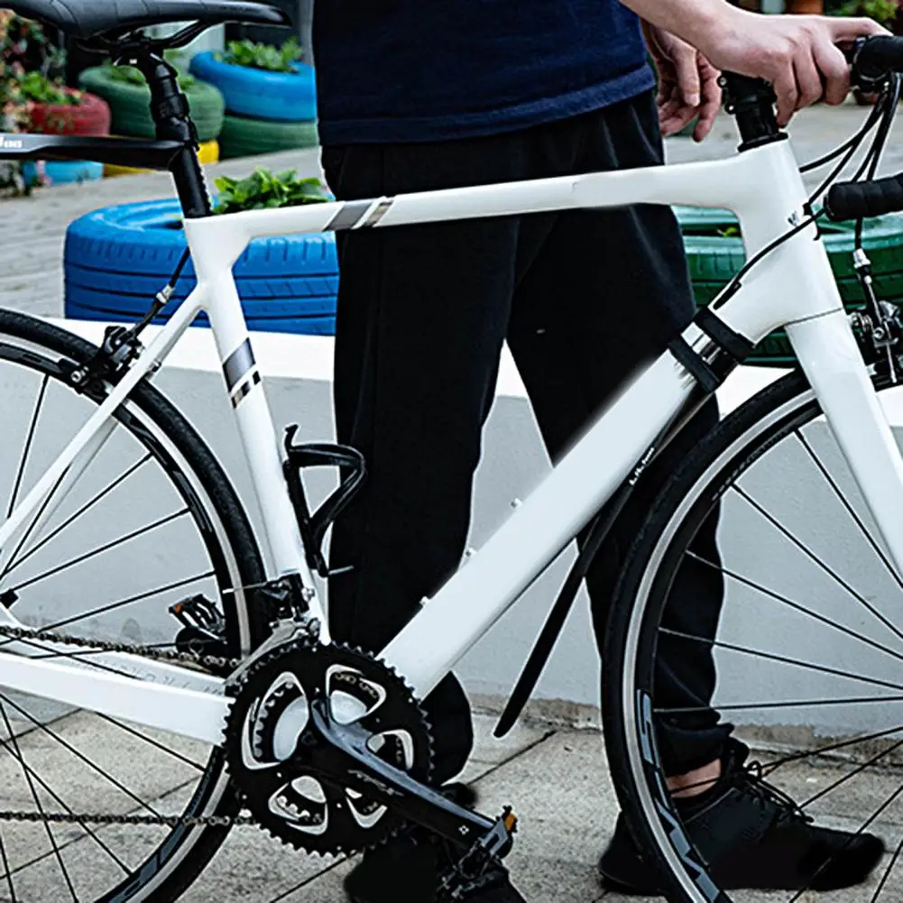 Garde-boue pratique pour vélo de montagne, Installation facile, Anti-secouement, ailes de cyclisme pliables résistantes à l'eau