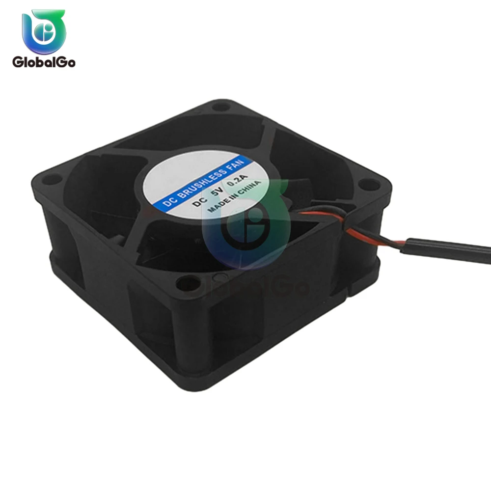 60mm 6cm DC 5V Ventola di Raffreddamento Connettore Usb 2 Fili Ventola per Computer PC Cpu Cassa di Raffreddamento Ventola di Alimentazione