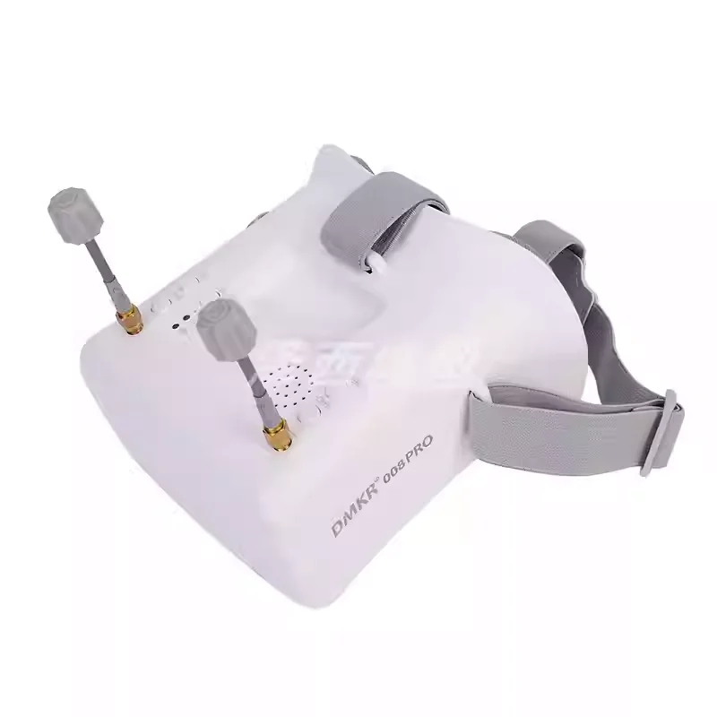 DMKR 008D PRO FPV Goggles 5.8G High-definition Simulation Image Transmission 4.3 Inch Screen Max 32G Memory Expand FPV Glasses
