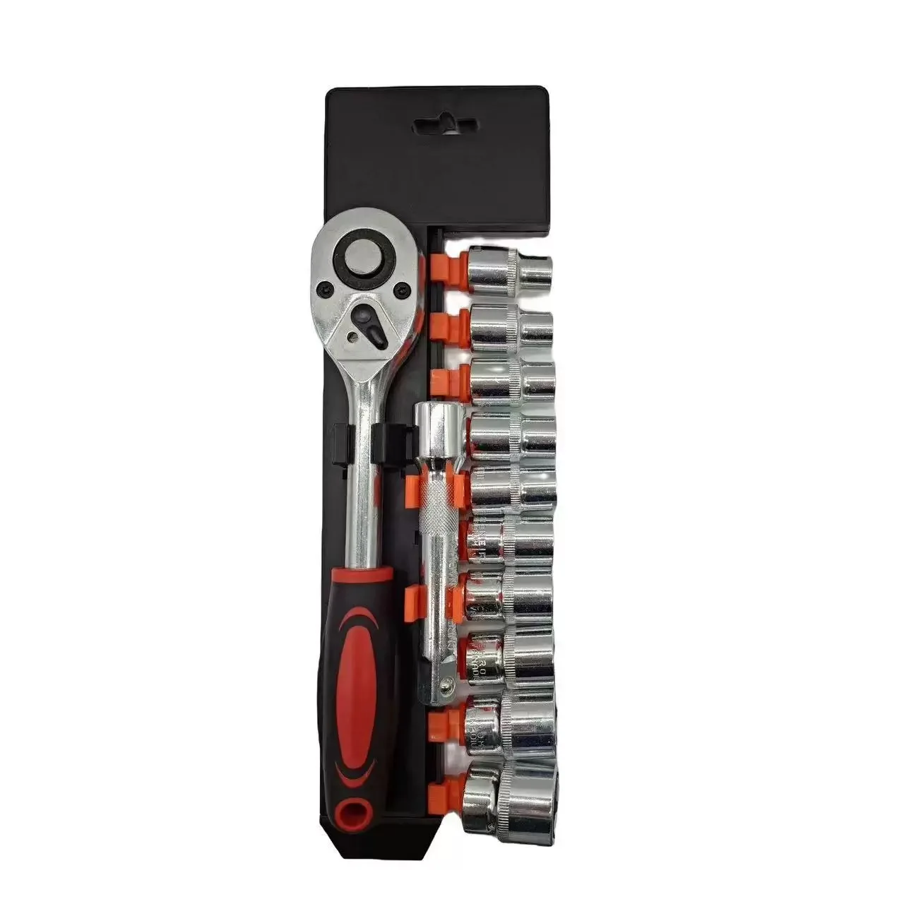 12Pcs 1/4\'\' 3/8\'\' 1/2\'\' Wrench Socket Set Multi-function Ratchet Motorcycle Bicycle Repairing Set Hardware Car Auto Repair Tools