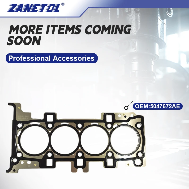 

Прокладка головки блока цилиндров ZANETOL для Chrysler 200 2015 JEEP GRAND CHEROKEE 2023 5047672 AE 68188889 AE H 8479100 К 68188889 AE 611006800