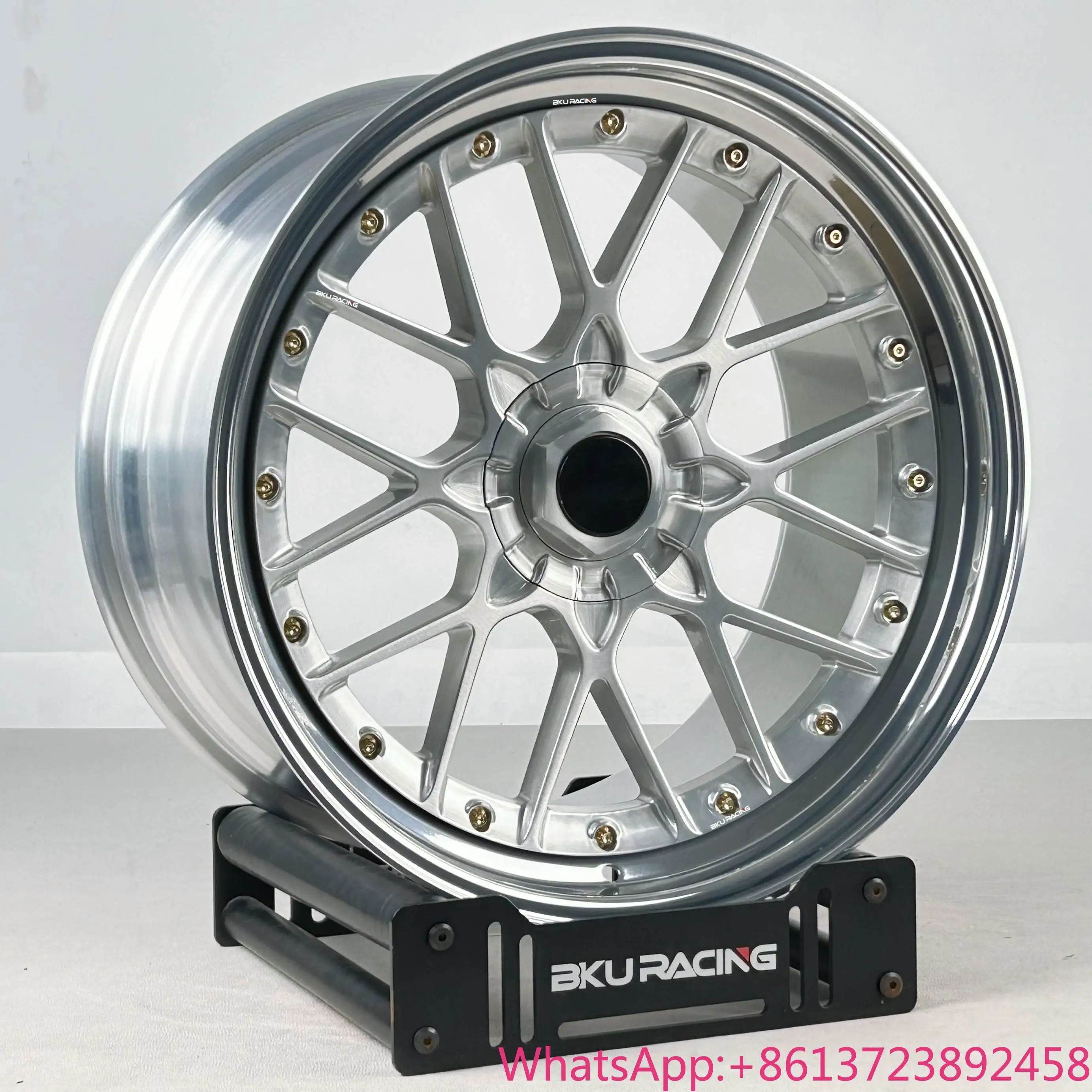 

5x120 2-piece Forged Wheels 19 20 21 Inch Rim Polished Lip Alloy Car Wheels for bmw G30 G20 E46 E60 F10 F30 E60 E90 G22 G80