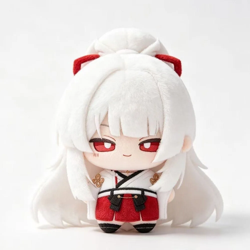 

10cm Anime Wuthering Waves Hiyuki Plushie Stuffed Doll Hiyuki Plush Pandents Keychain Doll Toys Collectible Xmas Gifts