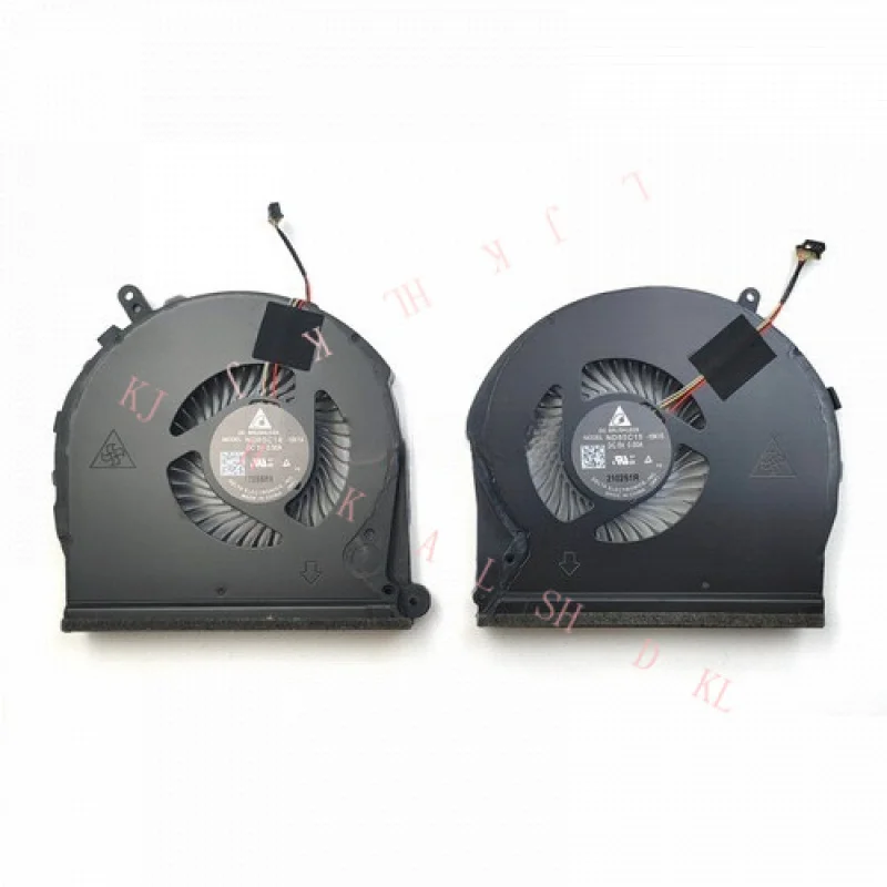 

N New FOR HP Pavilion 17-CD 17-CD0010TX 17-CD0020NR 17-CD1023NR CPU & GPU Cooling Fans