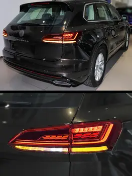 Pro Volkswagen Touareg LED zadní světla 2019-2023 upravené zadní světlo s dračí měřítko, plynulé dynamické autopříslušenství 10 nejlepší prodej LED zadní světla pro VW Touareg - №8