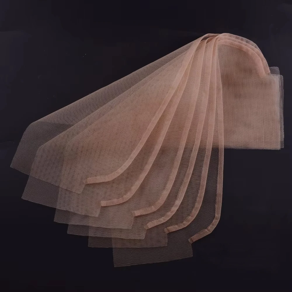 

5Pcs/lot 13X4 inch Lace Net for Making Closure Basement Foundation for Making Lace Top Closure Wig Accessories for Making Wigs