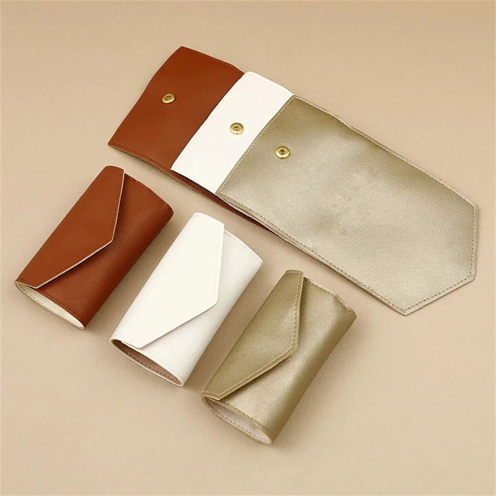 Jewelry Storage Creative Small Jewelry Storage Bag Compact Pu Microfiber Jewelry Organizer Bag Jewelry Packaging Jewelry Roll