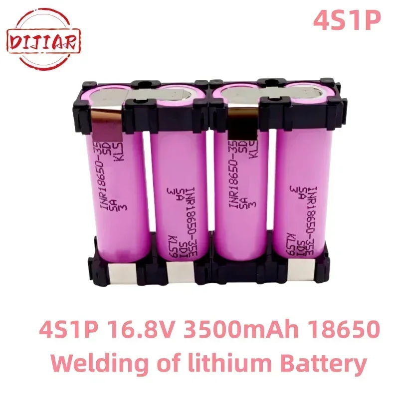 2S1P 3S2P 4S1P~5S2P 6S2P 18650-35E battery pack custom 18650-35E battery welding 3500mAh / 7000mah battery pack 7.4V to 25.2v