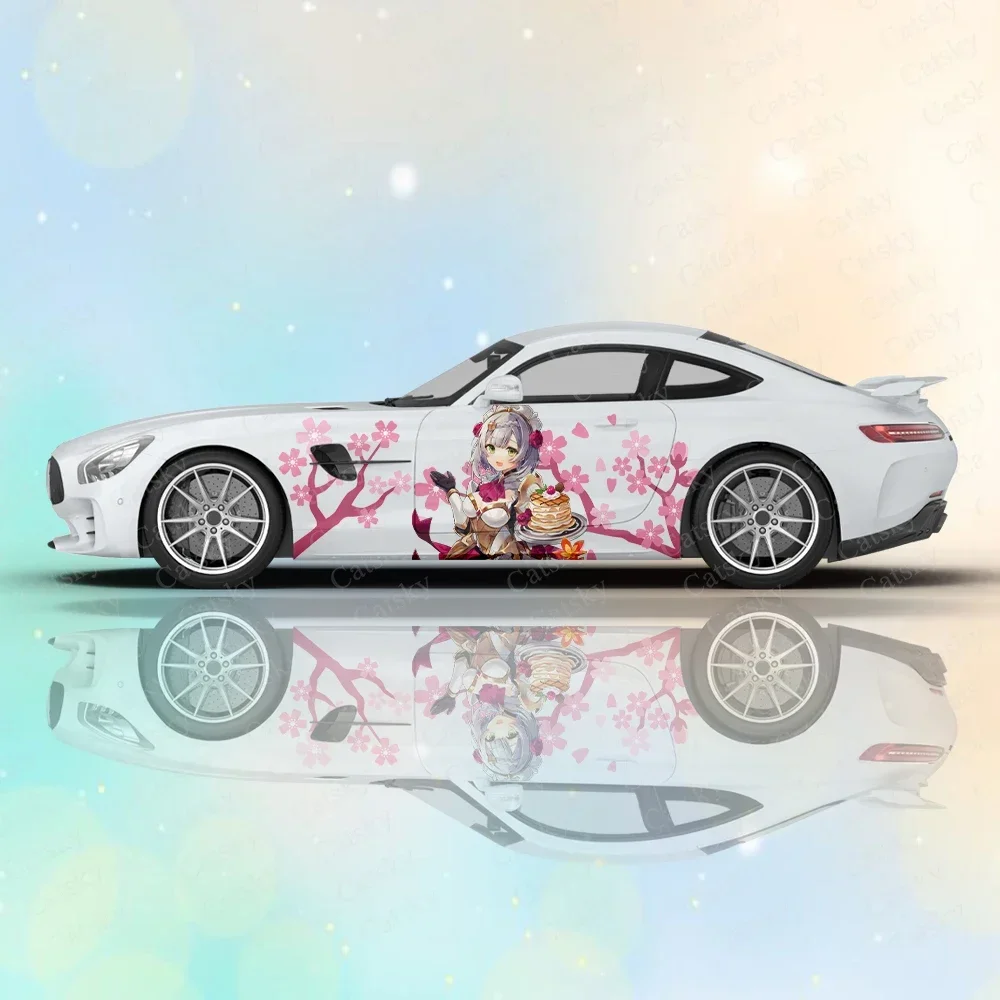 

Noelle (Genshin Impact) милые аниме наклейки на кузов автомобиля аниме Itasha виниловая боковая наклейка автомобиля наклейка автомобильная декоративная пленка