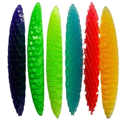 Design Worm Big Fidget Toy 3D Printing Decompression Elastic Net Net Anti-Stress ADHD Stress Relief Elastic Toy for Kid Adult