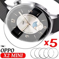 Screen Protector for OPPO Watch X2 Mini Tempered Glass 9H Full Cover HD Protective Films Anti-Scratch 3D Curved Glass Protector