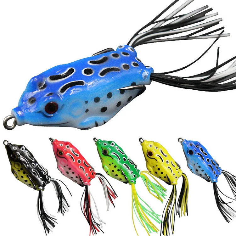 

2022 Promotion Factory Price Soft Fishing Frog Lure 5g 8g 13g 12.5g Artificial Bait For Fishing