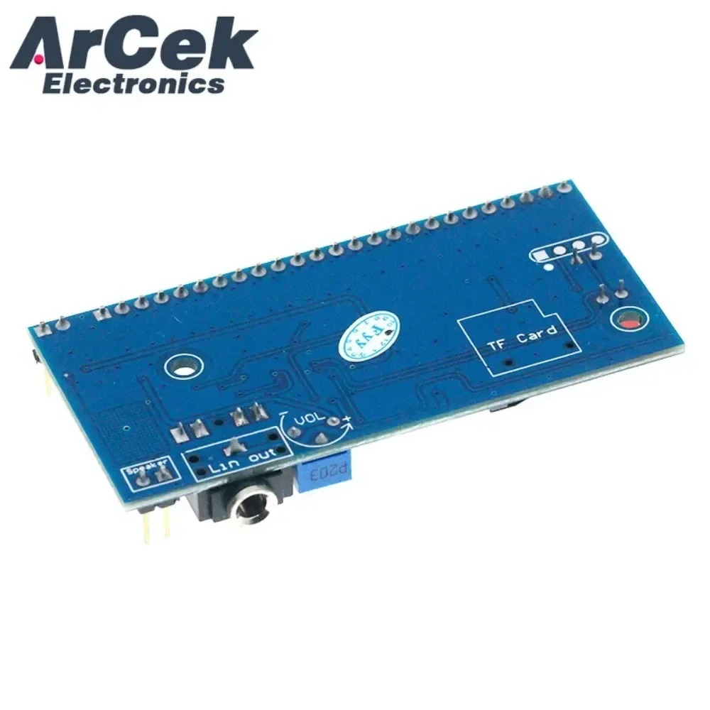 10PCS M3D5T Voice Playback Module Microcontroller MP3 Trigger Once Play Once DIY Control Prompt Announcer