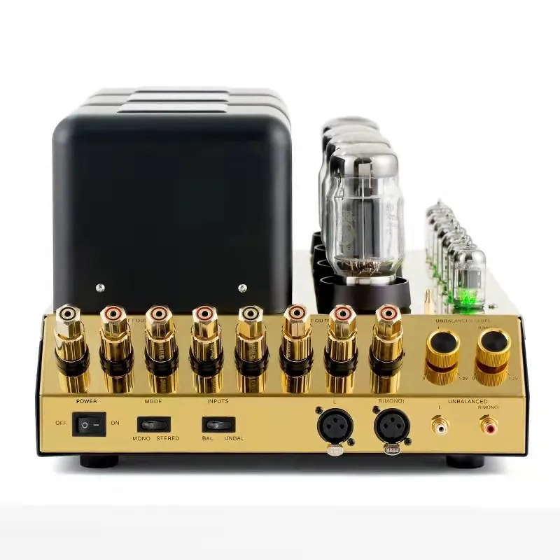 1:1 Clone MC275 Upgrade KT88*4 Tube Power Amplifier HiFi Push-pull Class  75W*2 Mono/Single Product Can Be Purchased