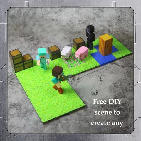 Магнитная основа, разнообразные базовые пластины Match Mine World, магнитные строительные блоки, игрушки для мальчиков и девочек, детский подарок топ 8 наборы лего мир юрского периода - №2