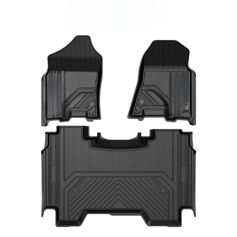 Floor Mats for RAM 1500 2019-2024 Crew Cab All Weather Front&Rear Floor Liner United States