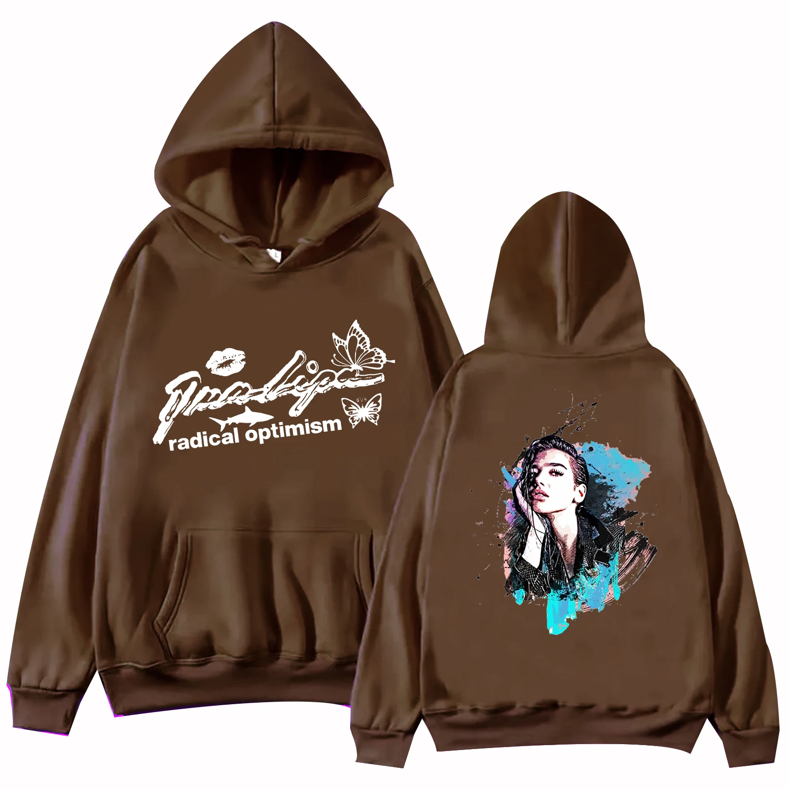 Dua-lipa-Sudadera con capucha para mujer, jersey de estilo Harajuku, nuevo álbum, 2024