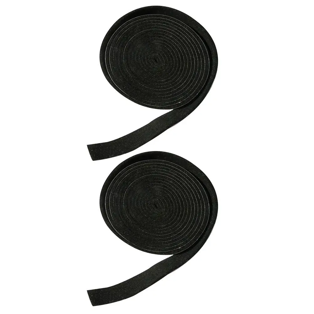 

2pcs High Temperature Resistant Felt Strips Self-adhesive Sealing Strip Heavy Duty Door Seal Furniture Protection Scratch Free