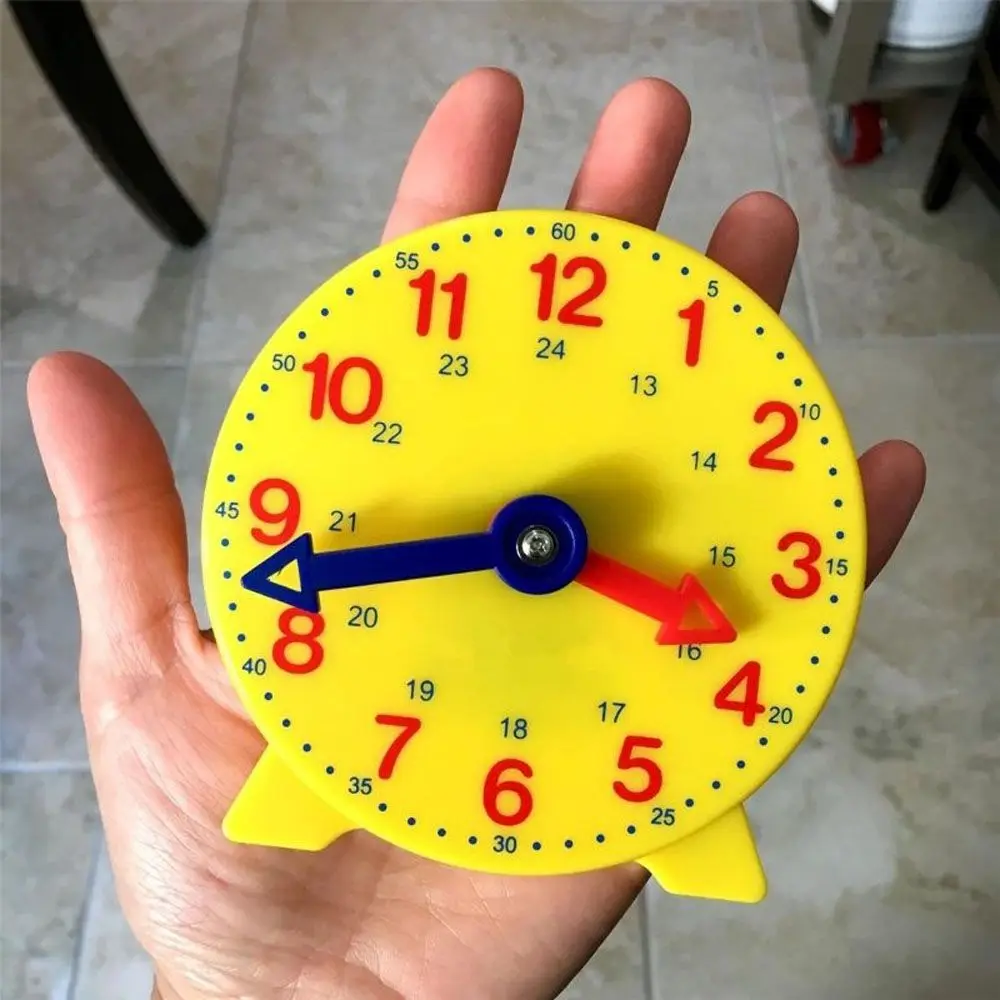 Creative For Kids Montessori Student Learning Clock Gear Clock Clock Cognition Model Educational Toys