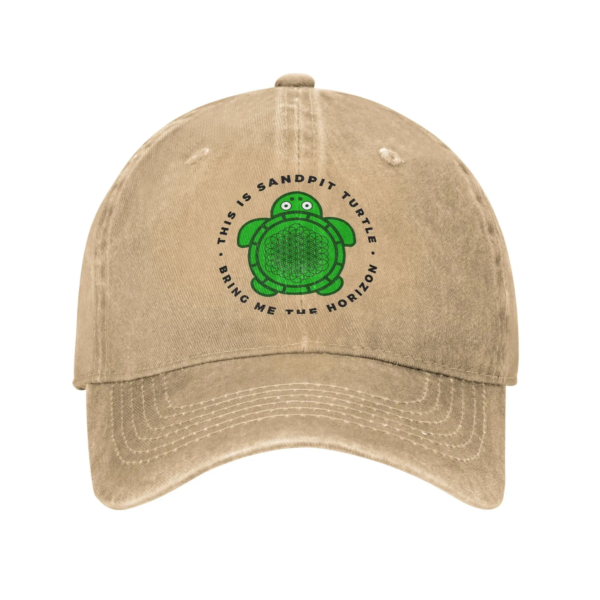 BMTH Bring Me The Horizon  Baseball Cap Sun British Rock Band Tennis Skate Sunscreen Washed Trucker Hat Men Women Baseball Caps