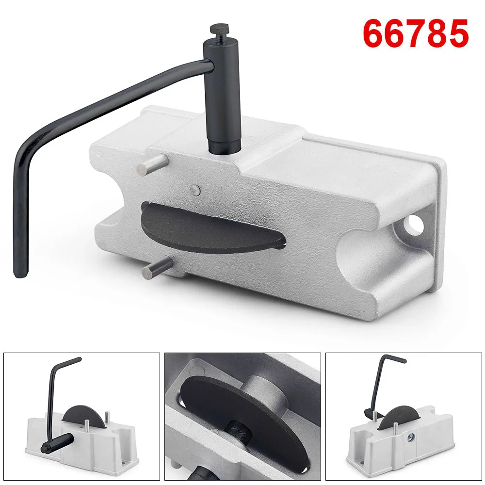 66785 66786 Manual Piston Ring Filer Piston Repair Tool Aluminum Alloy 120 Grit Carbide Grinding Wheel for Repairing