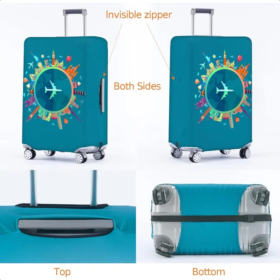 Travelkin Lage Covers Suitcase Cover Protector Fit 1832 Inch