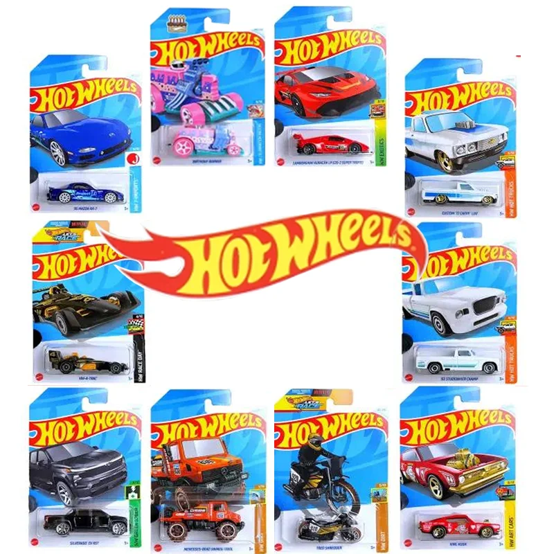 Mattel Hot Wheels 1/64 2024 M N P L CASE Coche coleccionable Juguetes Vehículo fundido a presión