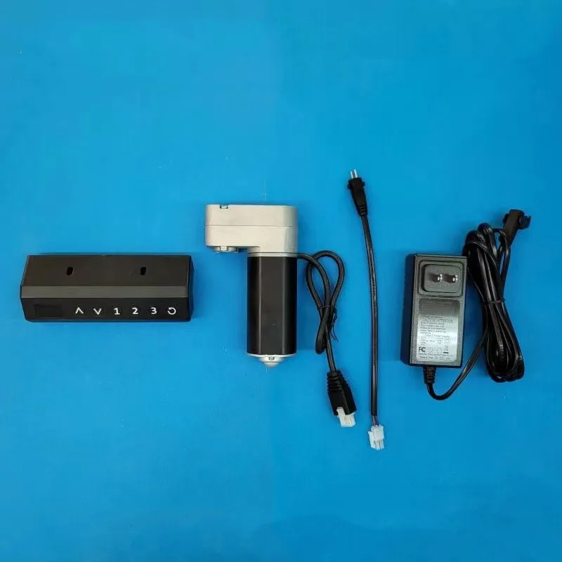 DC 24V Manual Control All-in-One Three Piece Set For Desk Electric Accessories Lifting Table Motor MAKA 96C8 112RPM