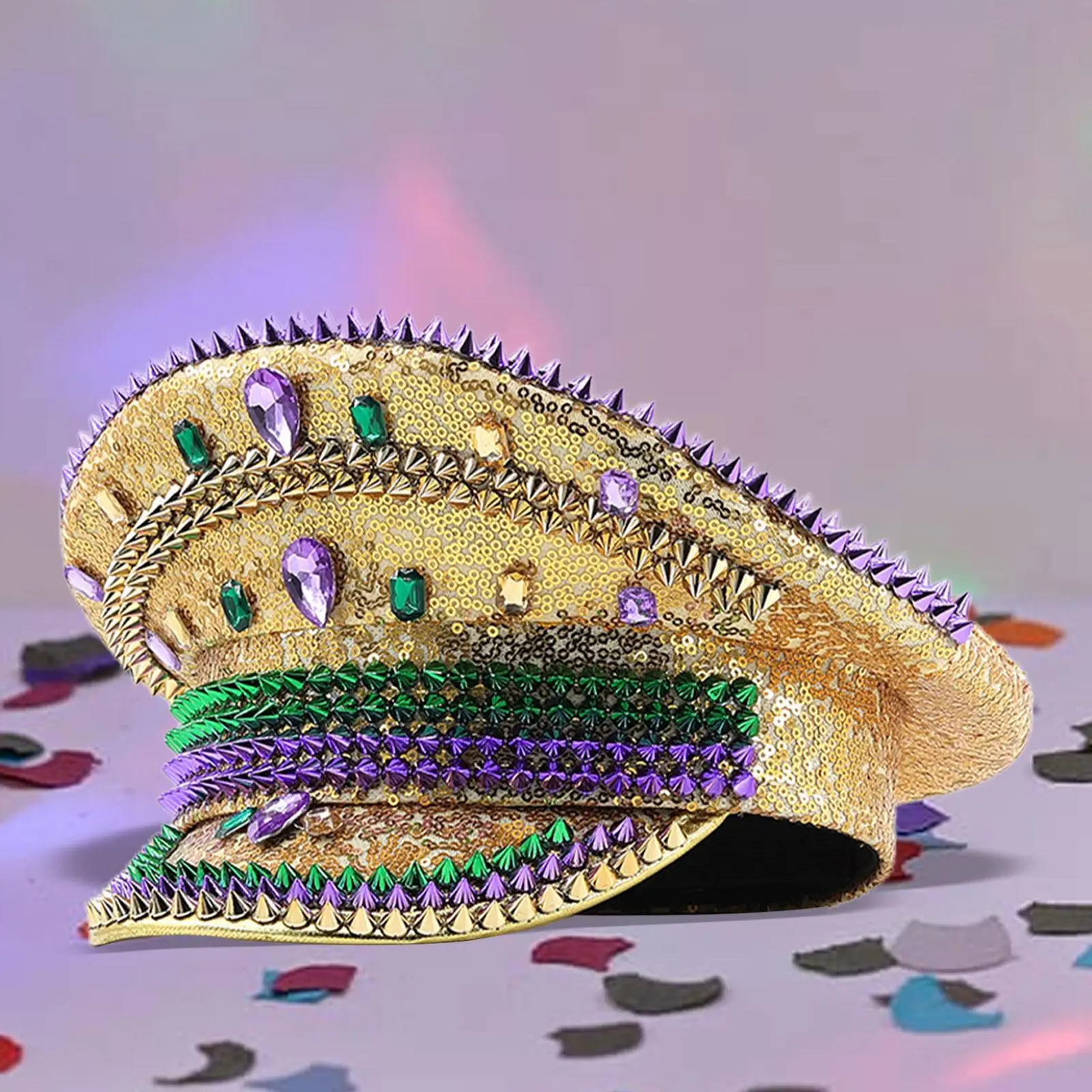 Chapéu steampunk para adultos, acessório de fantasia, chapéu gótico, chapéu para