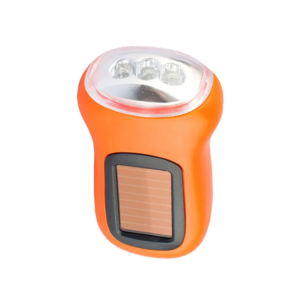 

Solar Led Flashlight Material Hand Crank LED Torch Camping Rugged Emergency Survival Portable Lighting