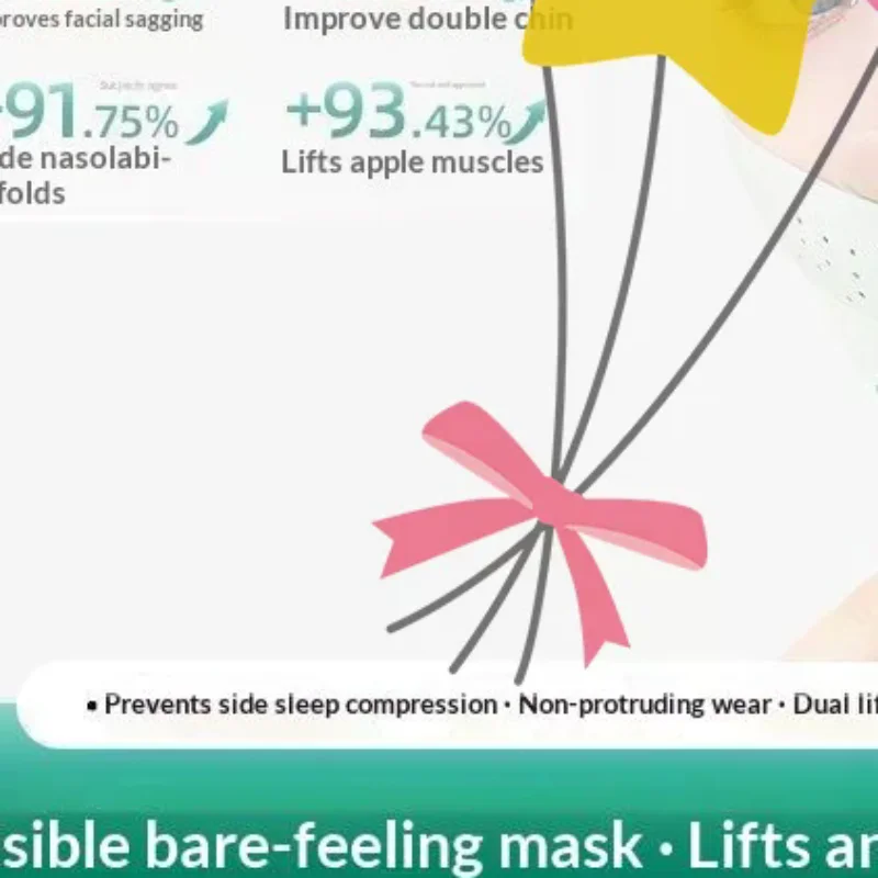 Design Chin Up Mask V Line Shaping Face Masks Face Sculpting Sleep Mask Facial Slimming Strap Face Lifting Belt