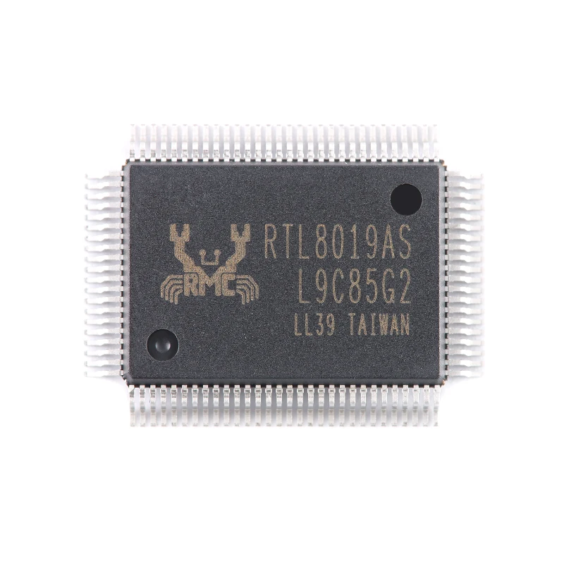 RTL8019AS-LF TQFP-100 Controlador Ethernet dúplex completo IC