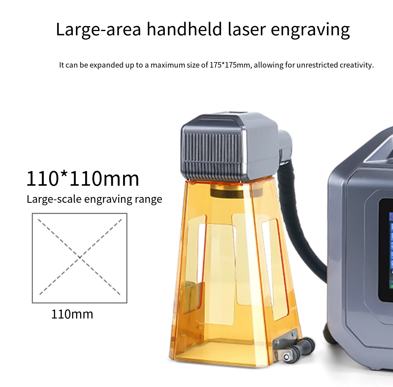 Gold Seller Portable Mini 50w Fiber Marking Machine Handheld for Gold and Silver Machine