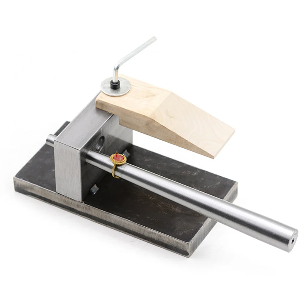 Jewelry Making Tools for Gold & Silver, Repair Shaping Set, Ring Mandrel, Bench Plug, Micro Setting Table, Iron Bracket