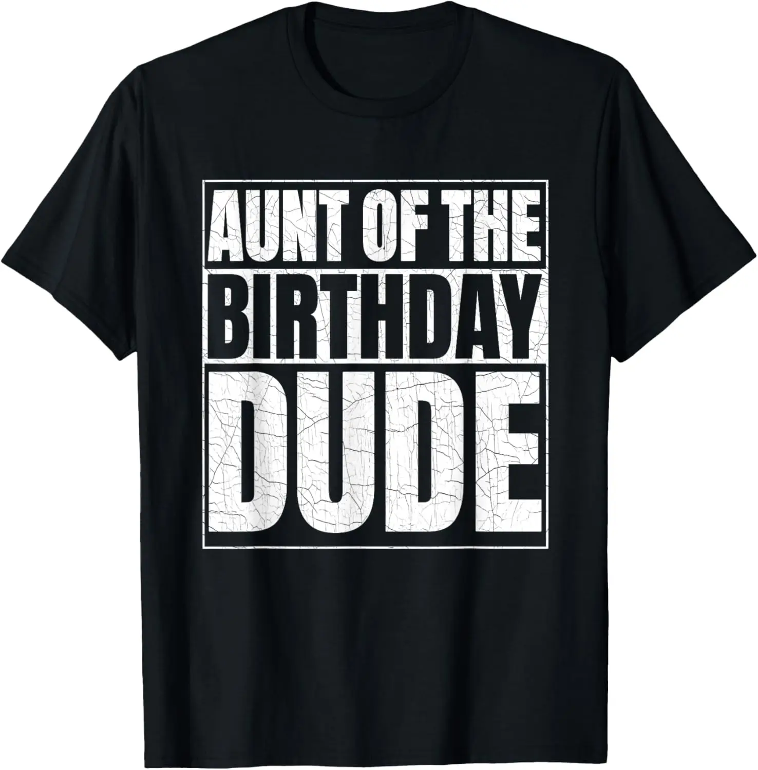 

Aunt of the Birthday Dude Proud Auntie of the birthday Boys T-Shirt
