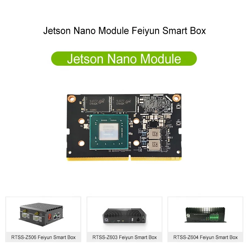 وحدة NVIDIA Jetson Nano B01 المدمجة بحافة رقاقة AI معالج لوحة تطوير الحوسبة وحدة نواة نانو (900-13448-0020-000) #4