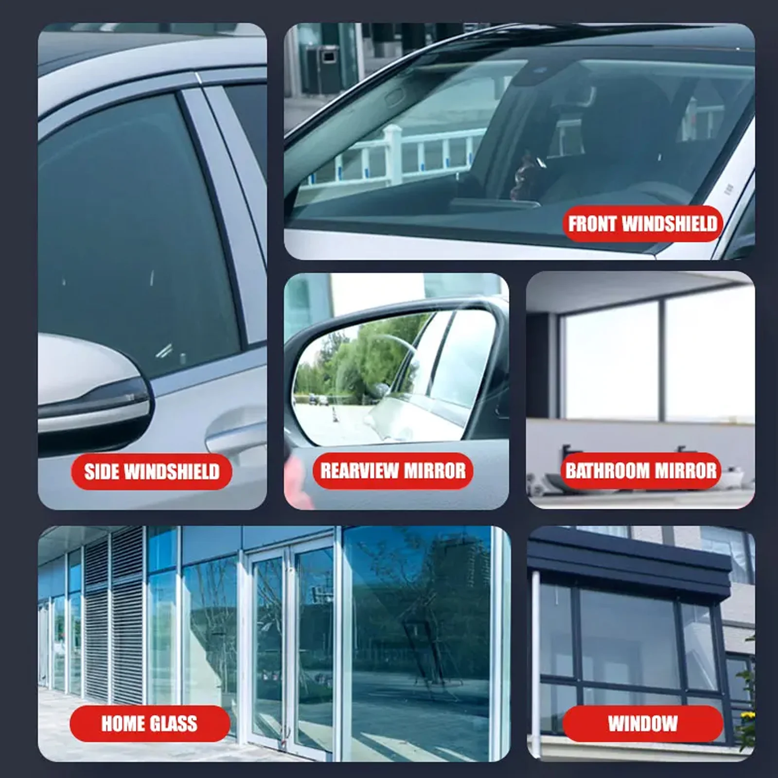 كريم إزالة فيلم الزيت الزجاجي - سهل الاستخدام، حماية طويلة الأمد لنوافذ السيارة، مقاوم للمطر وخالي من الخدوش، تفصيل تلقائي