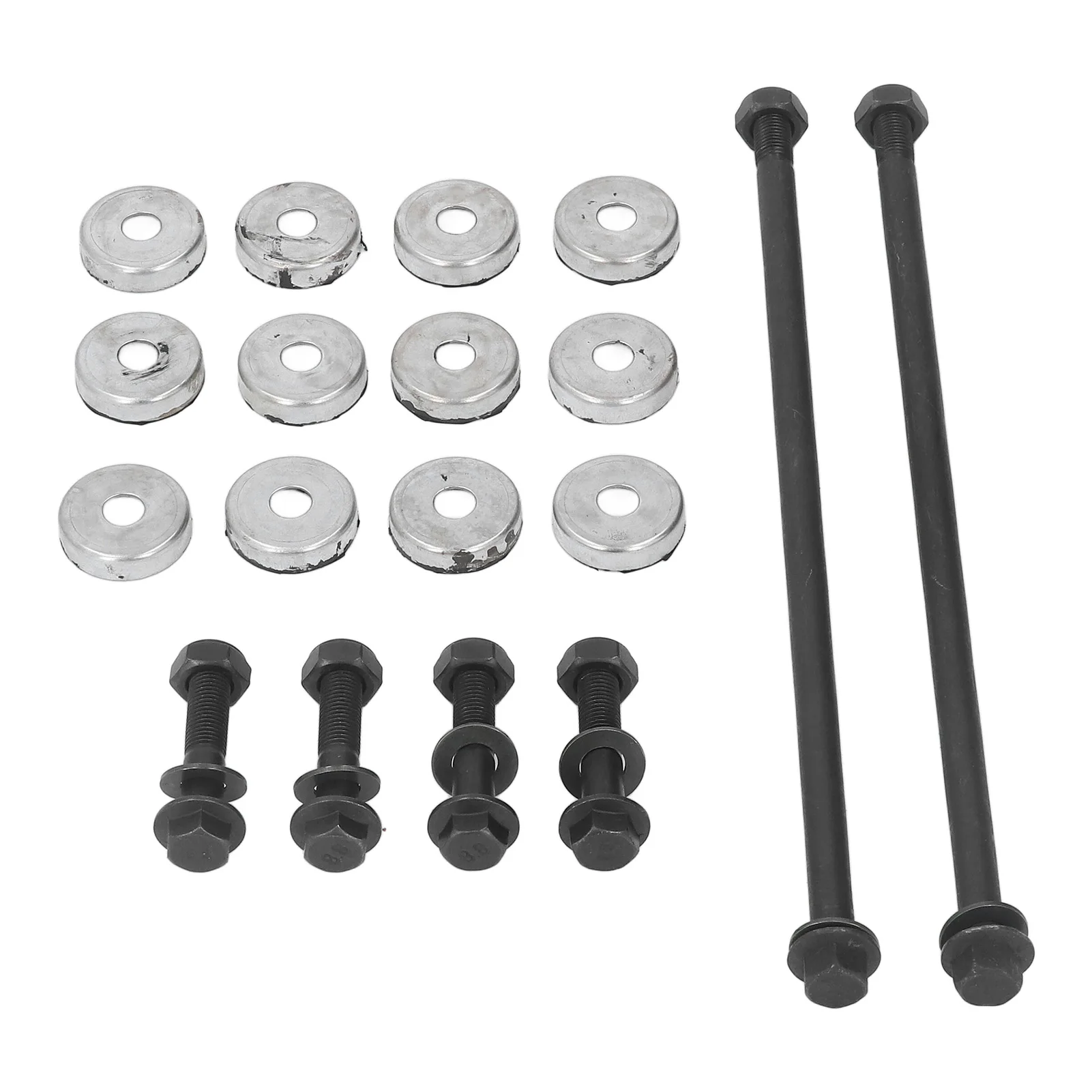 

30pcs Upper Lower A Arm Bolts Dust Cap Set - Metal Alloy, High Strength - for YFZ450 2004-2009 - ATV Accessory, A Arm Component