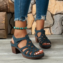 Women High Heels Sandals 2024 New Summer Designer Sexy Sandals Women Comfortable Non-slip Lightweight High Heels Shoes for Women