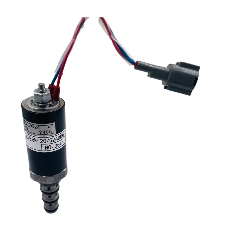 

Premium Rotary Brake Solenoid Valve Kwe5k-g24d05 For Kato Hd820 1430 Excavator Top-quality Construction Machinery Parts